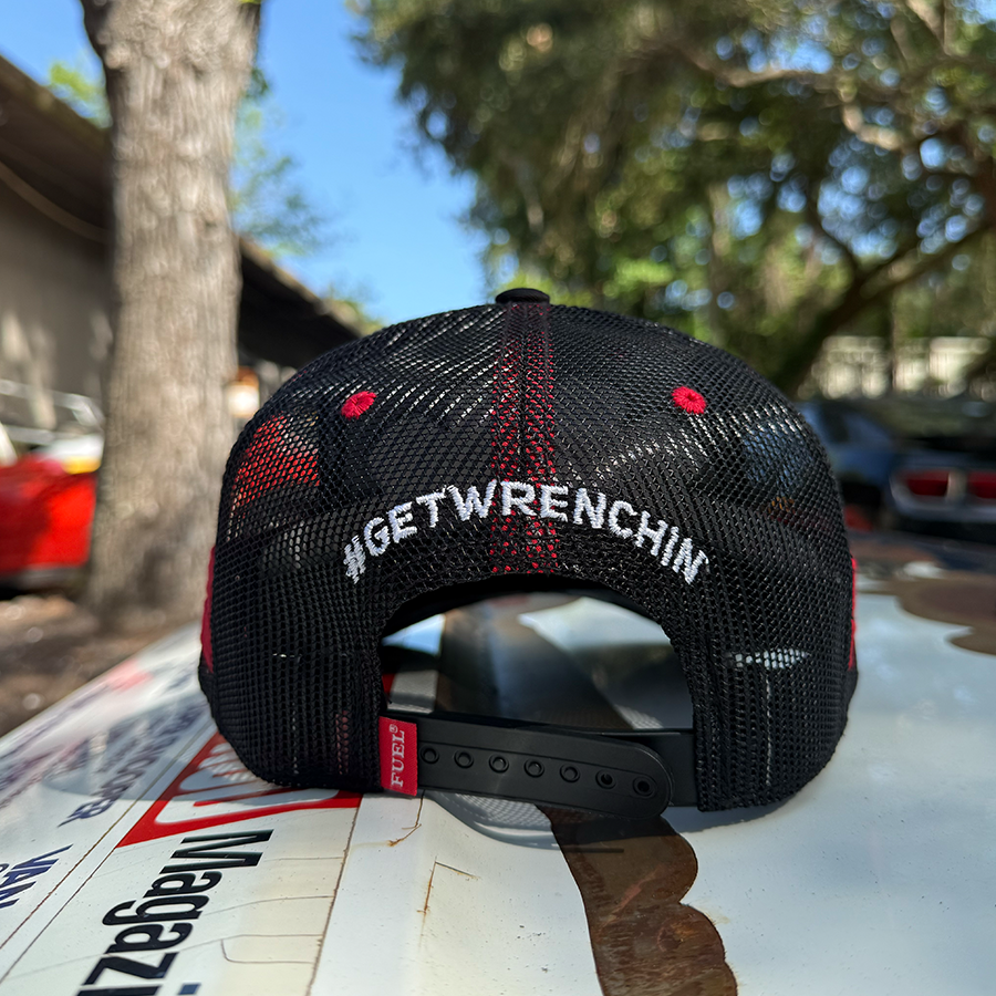 Checkered Trucker Hat