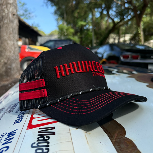 Checkered Trucker Hat